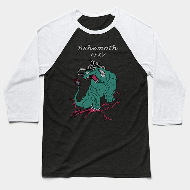 Behemoth Baseball T-Shirt by KanaHyde